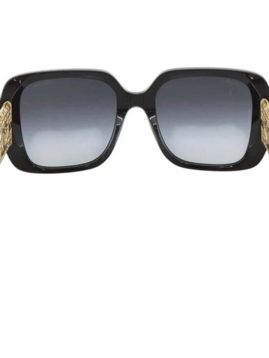 CHANEL Sunglasses plastic Black CC Auth am11652SM main image 14